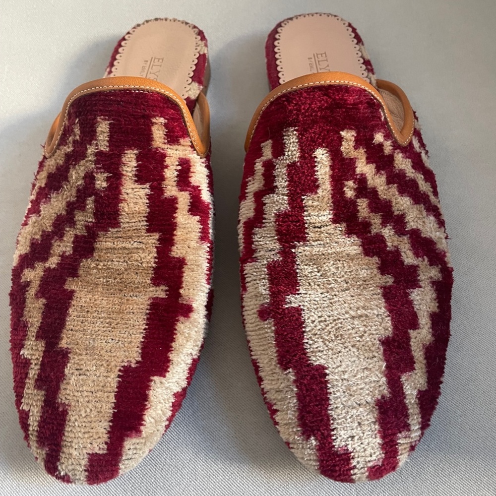 Elysian by Emily Morrison Velvet Mules